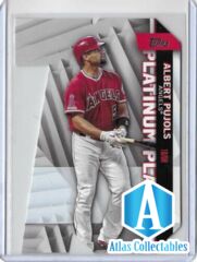 Topps 2021 Series 1 Albert Pujols Platinum Players Die Cut PDC-25